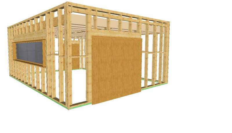 plans de module bois d'un artisan constructeur dans le vaucluse